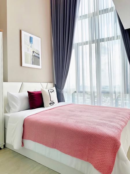 bedroom of Metro Sky Prachachuen