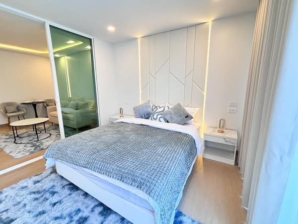 bedroom and room interior of Nakhon Ping City View 1 Condominium