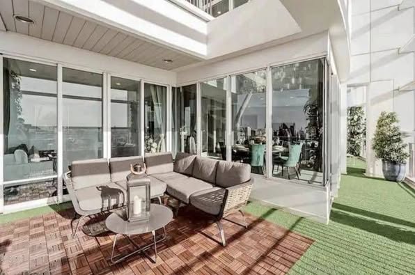 living room and room interior of Penthouse Condominium 3