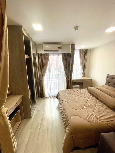 bedroom of พลัมคอนโด สะพานใหม่ สเตชั่น PLUM CONDO SAPHANMAI STATION