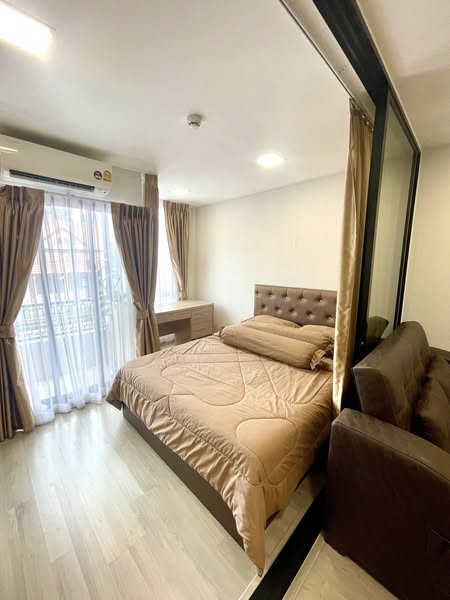 bedroom of พลัมคอนโด สะพานใหม่ สเตชั่น PLUM CONDO SAPHANMAI STATION