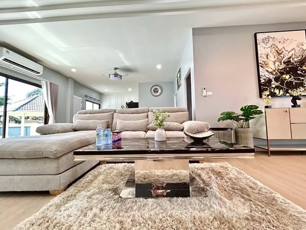 living room of POPO’s Villa Resort