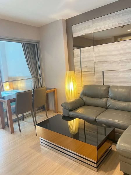 bedroom and living room of RHYTHM Ratchada-Huaykwang