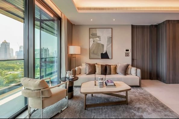 living room and bedroom of Sindhorn Tonson