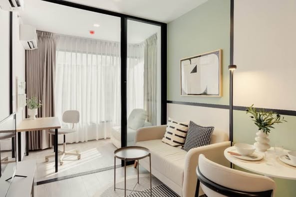 living room of SOHO​ BANGKOK​ RATCHADA​