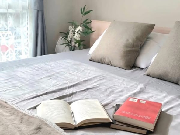 bedroom of Tempo Quad Condominium