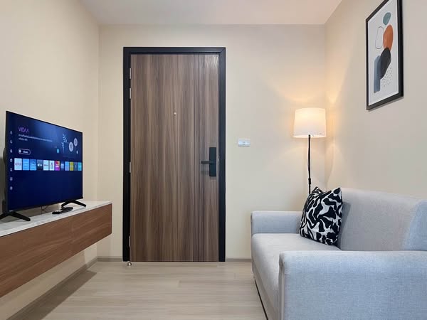 bedroom and living room and room interior of The Belgravia @ Ratchada17 (Sale Office)