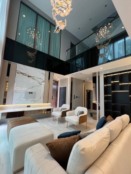 living room of The Gentry Cultivar Rama 9 (เดอะ เจนทริ คัลทิวาร์ พระราม 9)