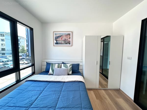 bedroom and room interior of The Unite Condo อ่อนนุช-พัฒนาการ