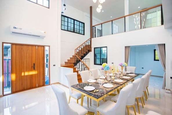 living room and room interior of Villa 193 วิลล่า193