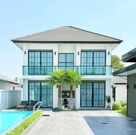 บ้านพักพลูวิลล่า 965 poolvilla ติดทะเล