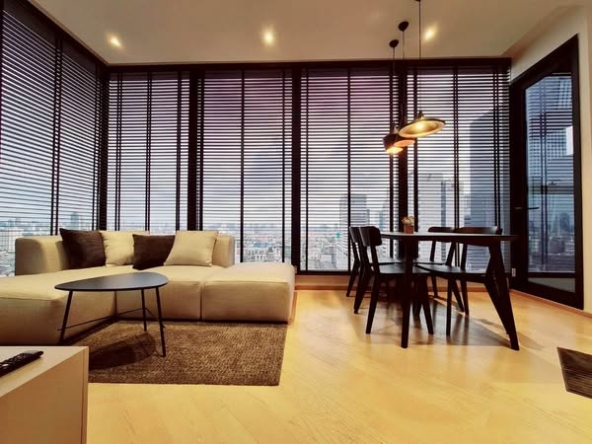 living room and room interior of ASHTON Asoke – Rama 9