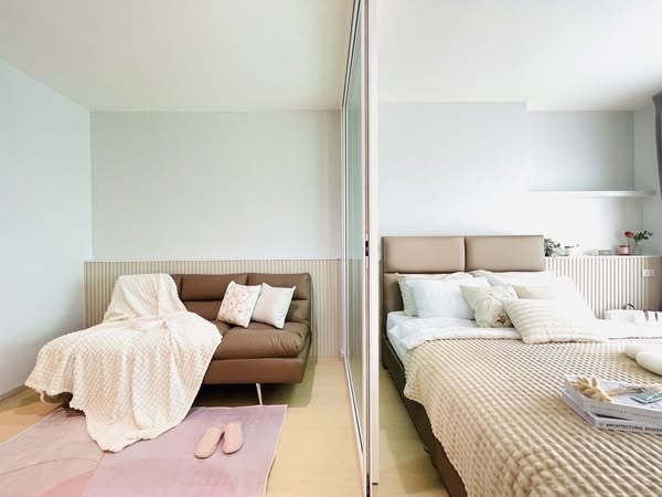 bedroom of Aspire Erawan Tower B