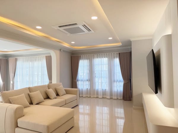 living room and bedroom of Centro Bangna