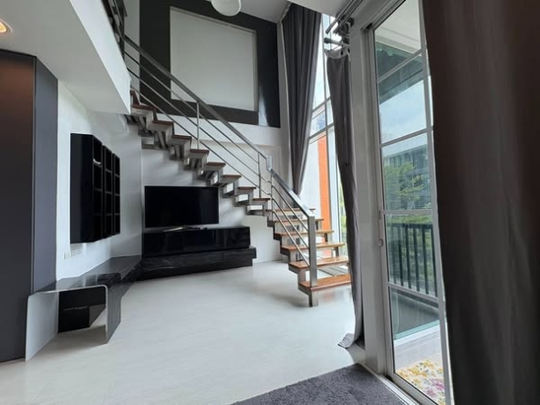 living room and room interior of D65 Condominium