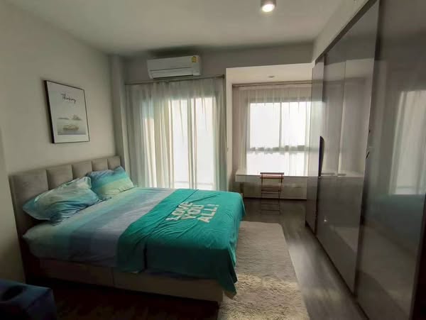 bedroom of IDEO Chula-Sam Yan