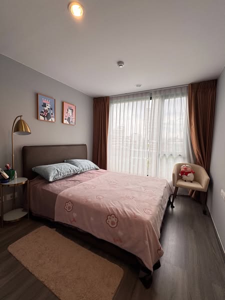 bedroom of Ideo Mobi Sukhumvit 40