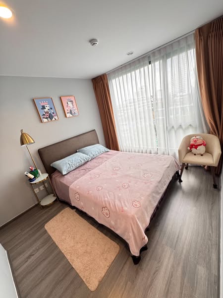 bedroom of Ideo Mobi Sukhumvit 40