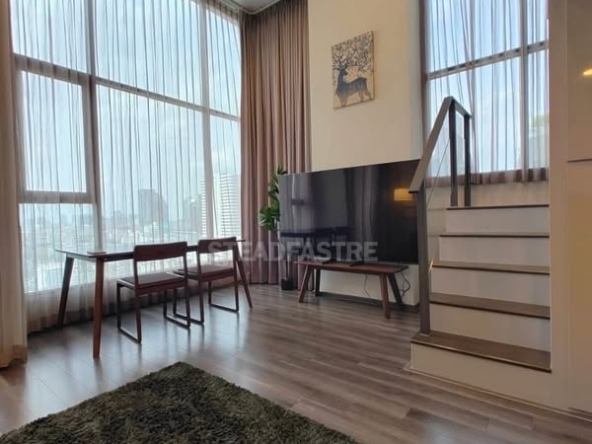 living room of KnightsBridge Space Rama9