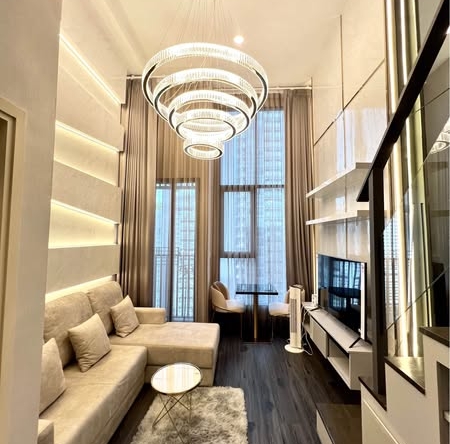 living room of KnightsBridge Space Rama9