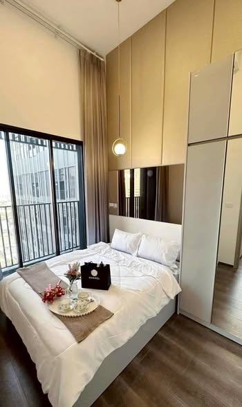 bedroom of KnightsBridge Space Ratchayothin