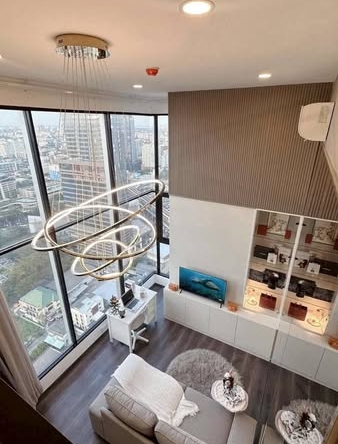 living room of KnightsBridge Space Ratchayothin