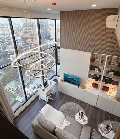 living room of KnightsBridge Space Ratchayothin