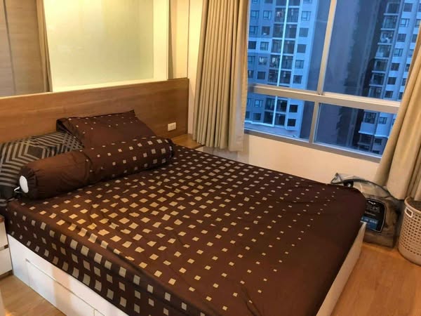 bedroom of Lumpini Place Srinagarindra – Hua Mak Station