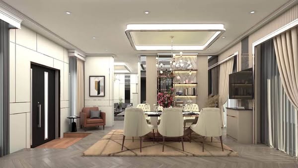 living room of Mavista Prestige Village Krungthep Kreetha