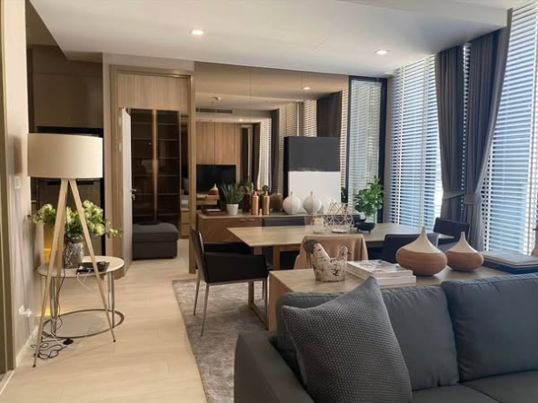 bedroom and living room of Noble Ploenchit
