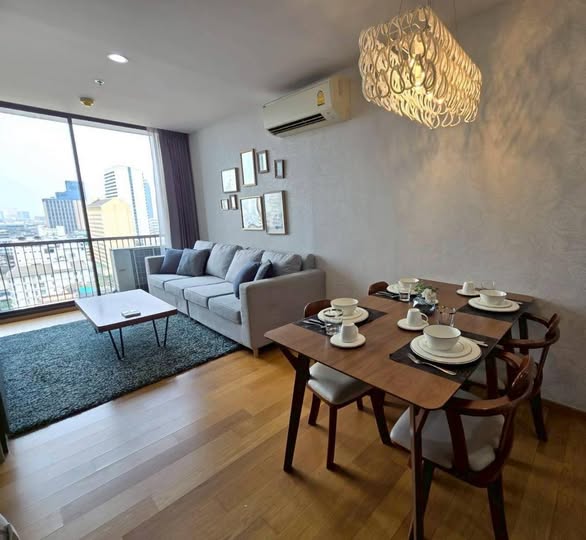 living room and room interior of Noble Revo Silom