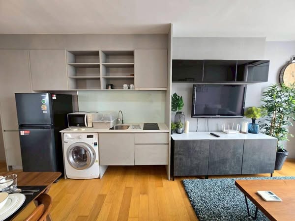 living room and room interior of Noble Revo Silom