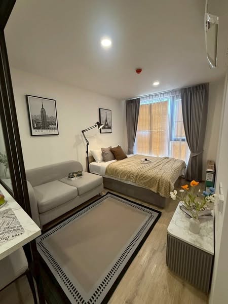 bedroom and living room of Oneder เกษตร