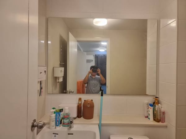 bathroom of PLUM CONDO ราม 60 อินเตอร์เชนจ์
