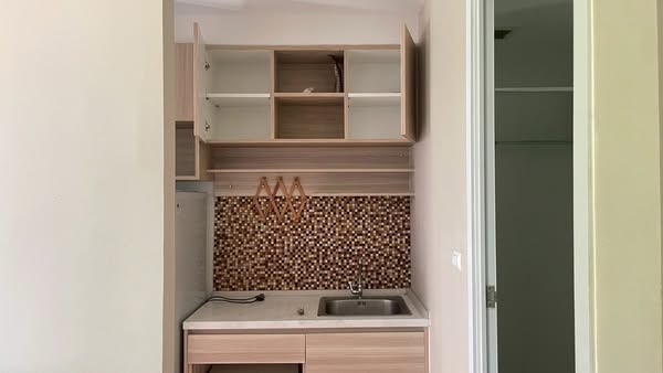 kitchen of PLUM CONDO CHAENGWATTANA STATION พลัม คอนโด แจ้งวัฒนะ สเตชั่น