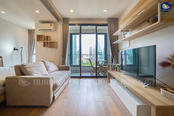 living room and bedroom and room interior of Q Chid Lom – Phetchaburi