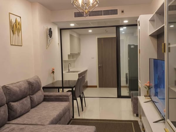 living room and room interior of Supalai Premier Charoen Nakhon