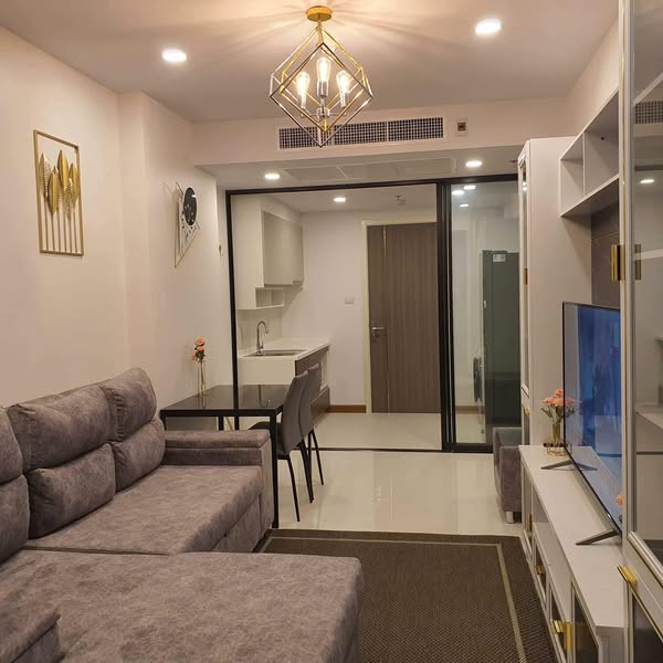 living room and room interior of Supalai Premier Charoen Nakhon