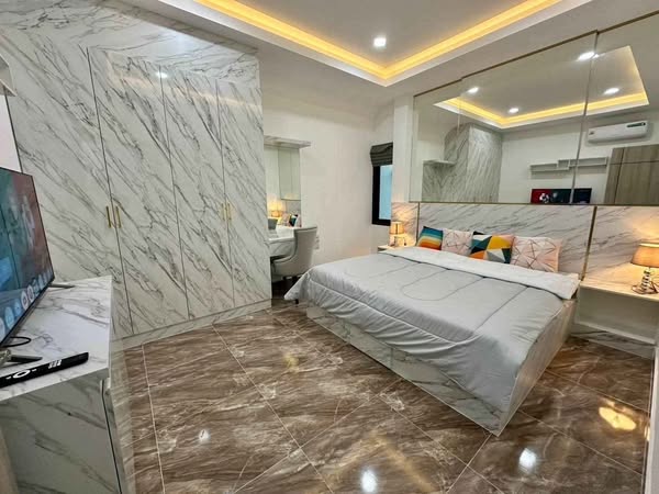 bedroom of The 38 Pool Villas Pattaya - เดอะ เติร์ดทิ เอท พูลวิลล่า พัทยา