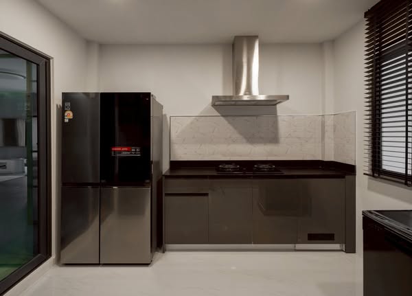 room interior and bathroom and kitchen of The City Bangna