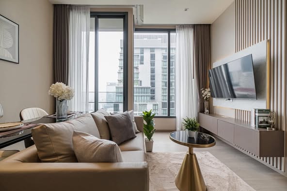 bedroom and living room of THE ESSE ASOKE