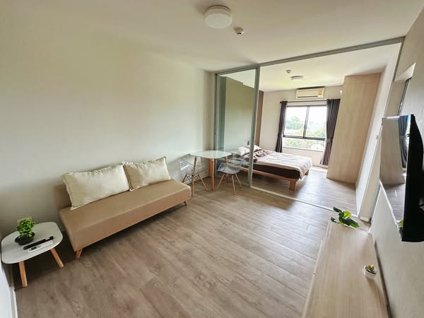 living room and bedroom of The Issara Ladprao