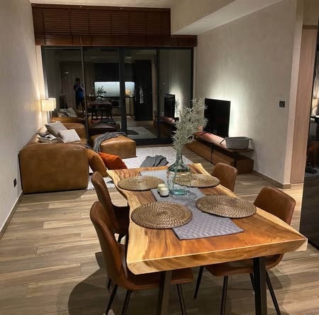 living room and room interior of The Lofts Asoke