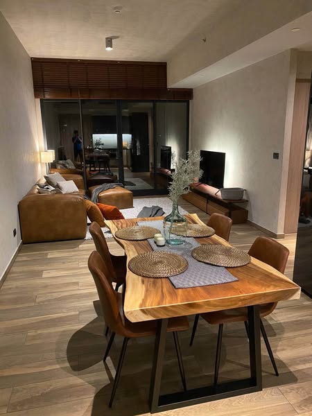 living room and room interior of The Lofts Asoke