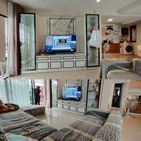 bedroom and living room and room interior of เดอะแพลนท์ รังสิต อเวนิว (The Plant Rangsit Avenue)