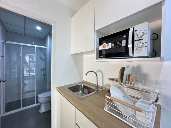 bathroom of The Unite Condo อ่อนนุช-พัฒนาการ