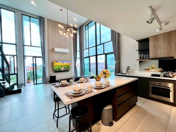 kitchen of The Win Condominium