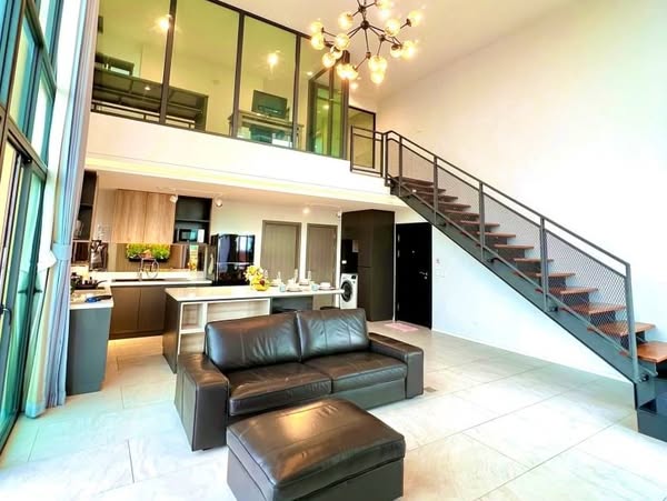 living room of The Win Condominium