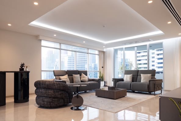 living room of THEA Private Suites by TH District
