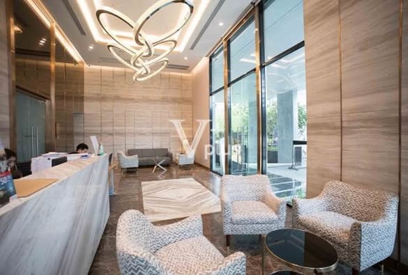 living room of VTARA36 Condominium